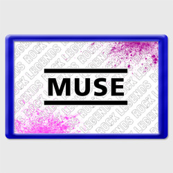 Магнит 45*70 Muse rock Legends: надпись и символ