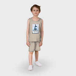 Детская пижама с шортами хлопок Алан с фонариком - фото 2