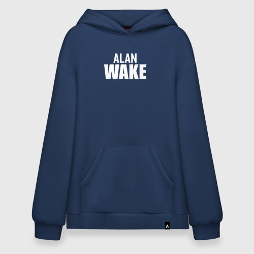 Худи SuperOversize хлопок Alan Wake logo