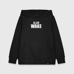 Детская толстовка хлопок Alan Wake logo