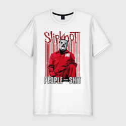 Мужская футболка хлопок Slim Slipknot Corey