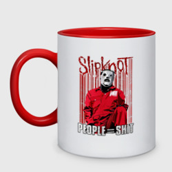 Кружка двухцветная Slipknot Corey