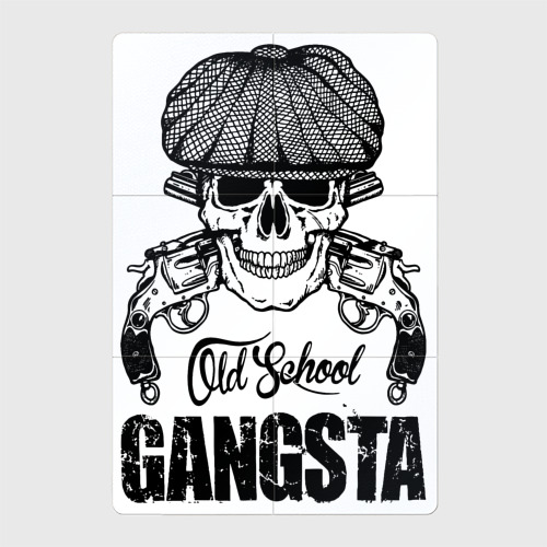 Магнитный плакат 2Х3 Old school gangsta