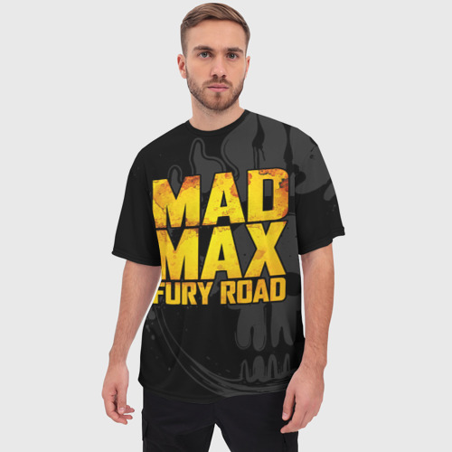 Мужская футболка oversize 3D Mad max - what a lovely day, цвет 3D печать - фото 3