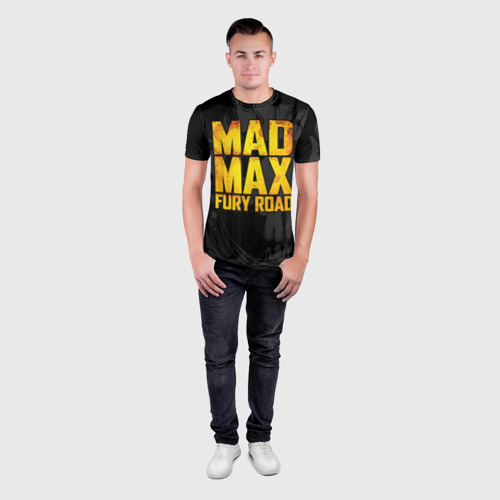 Мужская футболка 3D Slim Mad max - what a lovely day, цвет 3D печать - фото 4