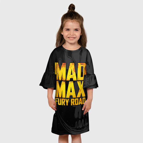 Детское платье 3D Mad max - what a lovely day, цвет 3D печать - фото 4