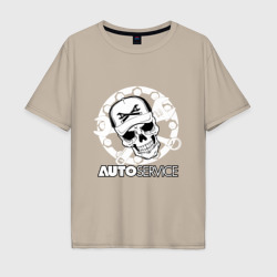 Мужская футболка хлопок Oversize Auto mechanic