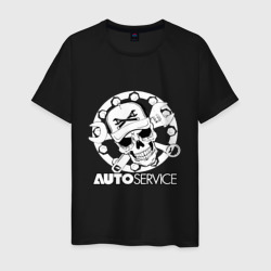 Мужская футболка хлопок Auto mechanic