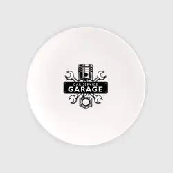 Тарелка Car service