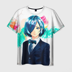 Мужская футболка 3D Touka Kirishima