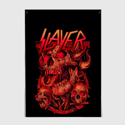 Постер Slayer skulls