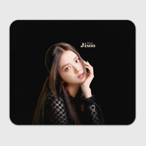 Прямоугольный коврик для мышки Blackpink Cute Jisoo Kim