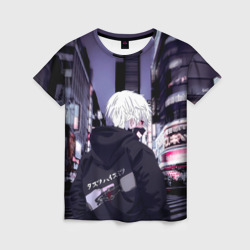 Женская футболка 3D Kaneki Ken