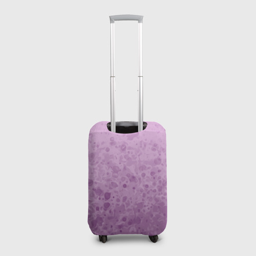 Чехол для чемодана 3D Абстракция светло-сиреневый, цвет 3D печать - фото 2