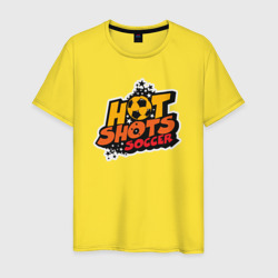 Мужская футболка хлопок Hot shots soccer