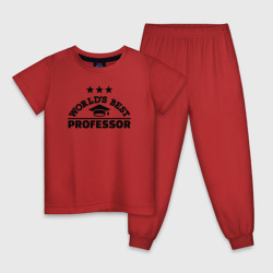 Детская пижама хлопок Лучший в мире профессор