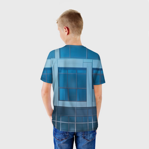 Детская футболка 3D с принтом Кэн Рюгудзи, вид сзади #2