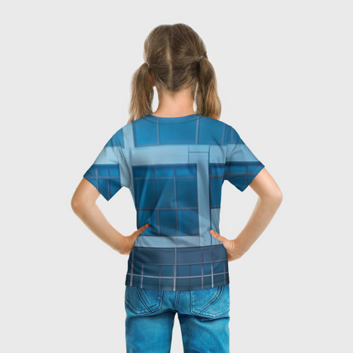 Детская футболка 3D с принтом Кэн Рюгудзи, вид сзади #2
