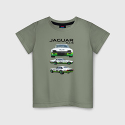 Детская футболка хлопок Jaguar постер обложка журнала