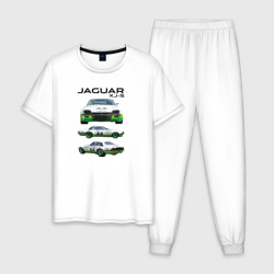 Мужская пижама хлопок Jaguar постер обложка журнала
