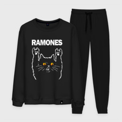 Мужской костюм хлопок Ramones rock cat