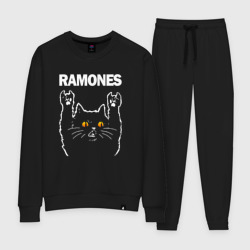 Женский костюм хлопок Ramones rock cat