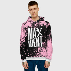 Мужская толстовка 3D Stray kids - Pink maxident - фото 2