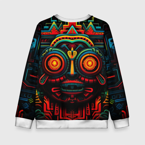 Детский свитшот 3D Ацтекские Боги, цвет 3D печать - фото 2