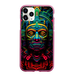 Чехол для iPhone 11 Pro Max матовый Ацтекские Боги