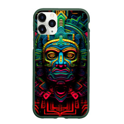 Чехол для iPhone 11 Pro Max матовый Ацтекские Боги