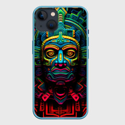Чехол для iPhone 14 Ацтекские Боги