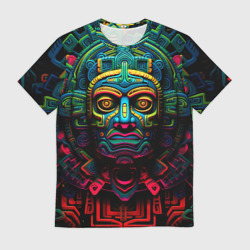 Мужская футболка 3D Ацтекские Боги