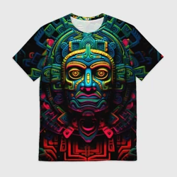 Мужская футболка 3D Ацтекские Боги