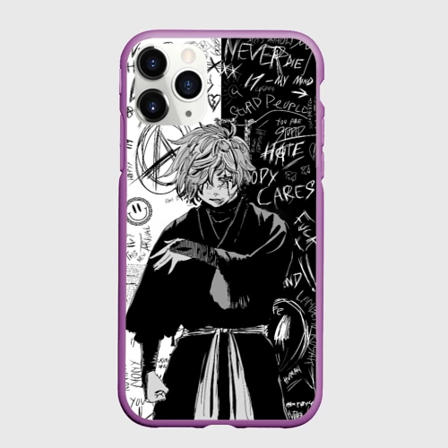 Чехол для iPhone 11 Pro матовый Инсайд Габимару - Адский рай