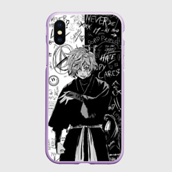 Чехол для iPhone XS Max матовый Инсайд Габимару - Адский рай