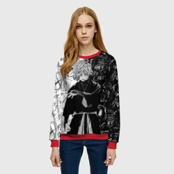 Женский свитшот 3D Инсайд Габимару - Адский рай - фото 2