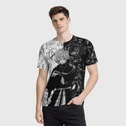 Мужская футболка 3D Инсайд Габимару - Адский рай - фото 2