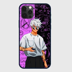 Чехол для iPhone 12 Pro Max Модный Сатору Годжо - Магическая битва