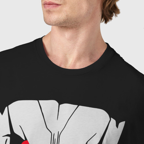 Мужская футболка хлопок Момонга Оверлорд, цвет черный - фото 6