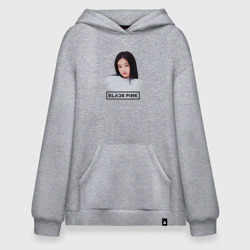 Худи SuperOversize хлопок Jennie Kim Blackpink