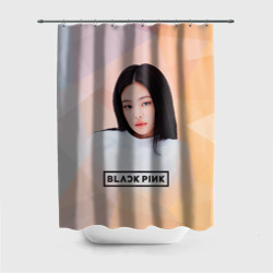 Штора 3D для ванной Jennie Kim Blackpink