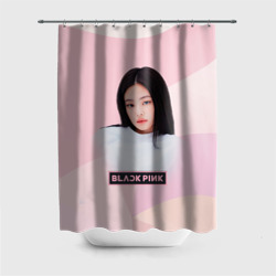 Штора 3D для ванной Jennie Kim Blackpink