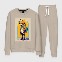 Женский костюм хлопок Fox cub urban style - neural network