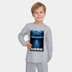 Детская пижама с лонгсливом хлопок История Алана Вейка - фото 2