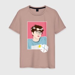 Oh Sehun – Мужская футболка хлопок с принтом купить со скидкой в -20%