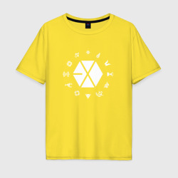 Мужская футболка хлопок Oversize Logo Exo