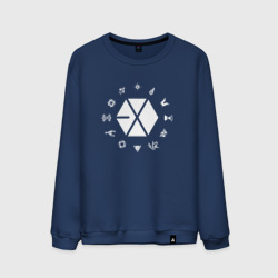 Мужской свитшот хлопок Logo Exo