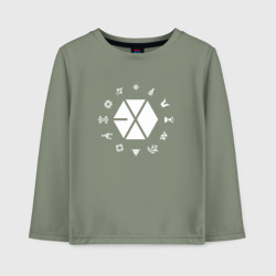 Детский лонгслив хлопок Logo Exo