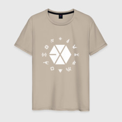 Мужская футболка хлопок Logo Exo