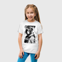 Детская футболка хлопок Крутая деваха - аниме - нейросеть - фото 2